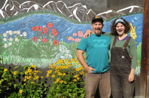 Jeremy Grassick & Rebecca Vaughan, the happy owners of SSSF